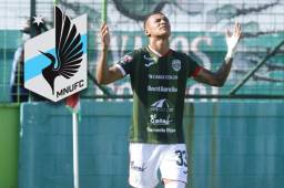 El volante hondureño Kervin Arriaga está a un paso de convertirse en legionario y marcharse a jugar con el Minnesota United de la MLS.