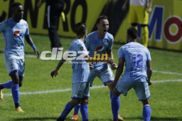El delantero argentino aprovechó la única oportunidad de gol que tuvo en el partido y la convirtió en gol. Motagua con esta victoria sigue firme en el primer lugar de la zona centro.