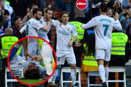 Cristiano salió afectado luego de marcar su doblete ante el Deportivo.