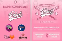 ¡Unidos por una causa! Se llevó a cabo el Torneo Amistoso de Softball Femenino en beneficio de la Liga Contra el Cáncer