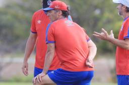 El entrenador del Olimpia, Pedro Troglio, se confiesa tranquilo para enfrentar al Motagua, rival que dice es complicado por el esquema de juego de Diego.