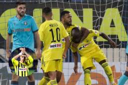 El delantero hondureño fue parte del triunfo del Aris FC.