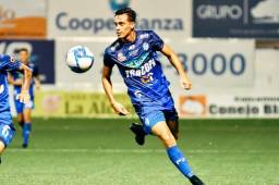 Ángel Tejeda celebró su primer gol en Costa Rica con el Pérez Zeledón.