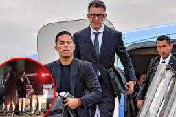 La selección de México en su arribo a Rusia. // Fotos cortesía Récord.