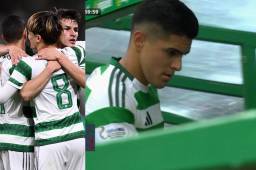 Con Luis Palma de titular, el Celtic remonta al Falkirk y se clasifica a las semifinales de la Copa de la Liga de Escocia