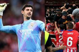 Por Courtois: el duro castigo que recibió Atlético tras los incidentes que pasaron ante Real Madrid en el Metropolitano