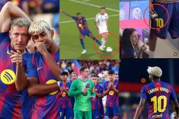 El Barcelona se divierte en su presentación ante el Como. Lamine Yamal está enamorado tras este gesto con su pareja, Ter Stegen recibe duro golpe en el dorsal y Flick ya tiene el reemplazo de Iñigo