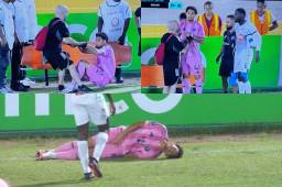 Rueda se preocupa: así fue la lesión lamentable de David Ruiz en el Inter Miami vs Cavalier en Jamaica ¿jugará con la ‘H’?