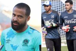 Edrick Menjívar quiere seguir los pasos de Donis Escober y Noel Valladares, con quienes compartió cuando era el tercer portero de Olimpia.