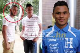 El defensor hondureño Denil Maladonado, junto a su hermano, Yovany de 24 años quien fue asesinado el martes pasado en Tegucigalpa. Foto cortesía
