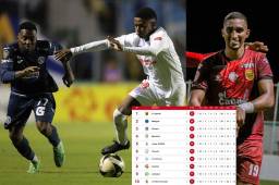 Olimpia y Motagua empataron 1-1 en el estadio Nacional Chelato Uclés.