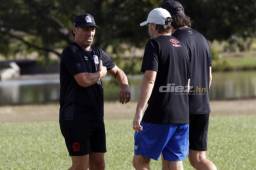 Pedro Troglio defendió a sus jugadores después de la derrota con Motagua y asegura que darán la pelea en este Clausura 2020.