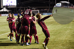 Douglas Martínez se luce con golazo y asistencia en la remontada de su equipo en Estados Unidos