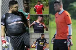 Obed Enamorado, arquero de 34 años, milita actualmente en la Real Socieda de Tocoa y en el juego ante Marathón mostró sus problemas con el sobrepeso, algo con lo cual ha tenido que luchar durante gran parte de su carrera.