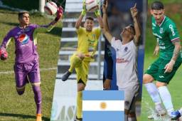 Olimpia, Motagua, Platense y Marathón son los clubes que confiarán en el talento argentino para el torneo Apertura 2019-20. A continuación un listado de los jugadores que intentarán imprimirle su sello a ritmo de tango y mate a la Liga Nacional de Honduras.