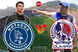 Motagua y Olimpia se enfrentan esta tarde en el Estadio Nacional por la jornada 14.