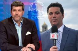 Fernando Palomo y Andrés Agulla son dos de los periodistas más reconocidos por la cadena ESPN.