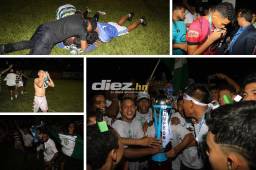 Te mostramos las mejores imágenes de la celebración de Juticalpa FC tras lograr el ascenso a la primera división de Honduras. Fotos Diez: David Romero