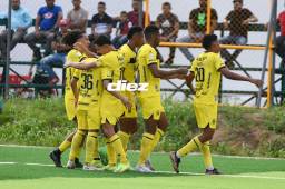 Real España no falló ante Juticalpa y alcanza a Olimpia en la tabla. Foto Diez: José Anibal Vásquez.