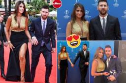 La bella esposa del argentino Lionel Messi acaparó todos los focos en Mónaco gracias a su descomunal figura.