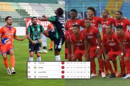 Real Sociedad sigue en el último lugar de la tabla acumulada de la Liga Nacional.