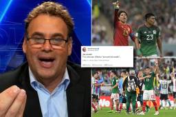 A través de su cuenta de Twitter, el polémico analista de ESPN dijo que todos eran responsables del mal rendimiento de México en la Copa del Mundo