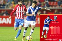El hondureño Bryan Acosta es uno de los más destacados legionarios de Honduras. Ahora se ha ganado un puesto en el Tenerife de España. Fotos cortesía La Liga 123