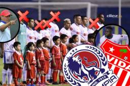 Esta noche a las 7:15 pm el Olimpia visitará al Vida en La Ceiba, tomando en cuenta que los Albos reciben al Seattle Sounders el jueves, este sería el posible 11 titular que presentaría Pedro Troglio.