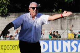 Manuel Keosseián, técnico del Marathón, dice que a pesar del triunfo ante Platense se debe mejorar la tenencia del balón. Foto Delmer Martínez