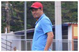 El entrenador Reynaldo Tilguath lamentó el nivel mostrado por sus jugadores en la derrota ante el Olancho FC. Foto: Neptaly Romero.