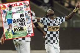 El delantero hondureño Alberth Elis llegaría al Porto para suplir la salida del maliense, Moussa Marega quien se marchó al fútbol de Arabia Saudita. Fotos cortesía