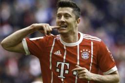 El delantero poloco, Robert Lewandowski, dice que le gustaría retirarse del fútbol en el Bayern Munich. Foto agencia