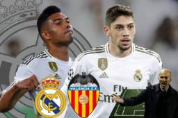 El Real Madrid juega en casa ante el Valencia y Zidane hará cambios en su alineación titular para no cargar a los jugadores. Vuelve Fede Valverde.