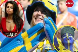 Te dejamos las mejores fotografías de las lindas aficionadas suecas y suizas que adornaron el Estadio de San Petersburgo. Estas muñecas hicieron una verdadera fiesta en las gradas.