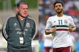 Tata Martino no ve conveniente que Carlos Vela sea uno de los refuerzos de México en los Juegos Olímpicos.