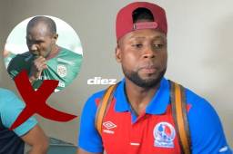 Yustin Arboleda reacciona tras la cachetada de Anangonó a Alexy Vega y caer en el clásico ante el Motagua