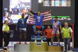 El hondureño Joel Pavón logró la medalla de bronce en el Campeonato Panamericano de Levantamiento de Pesas de Guatemala.