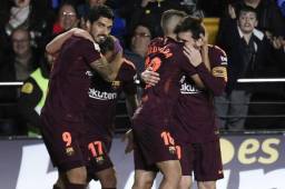 Lionel Messi y Suárez han liderado al Barcelona en este juego ante el Villarreal.