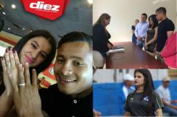 El volante de contención del club Olimpia, que recién renovó su contrato, se ha casado por lo civil. Conocé a su bonita pareja.