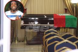 Walter Martínez llegó este viernes a Honduras y este sábado será sepultado. Foto Edgar Wity.