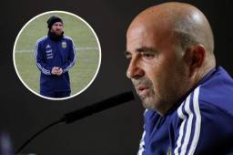 Sampaoli aseguró que Messi ya se encuentra bien y podrá estar ante España.