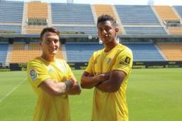 Antony Lozano fue presentado junto a Quezada como los nuevos futbolistas del Cádiz. FOTOS: Cádiz Club de Fútbol.