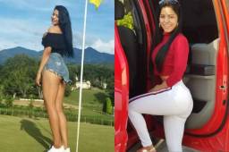 Josselin Hernández posando en una de sus picantes sesiones.