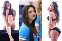 En las buenas y en las malas, Michelle Pérez siempre le entrega su apoyo al Cruz Azul.