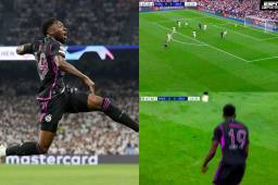 Davies soltó un bombazo con su pierna ‘mala’: Así fue el golazo del Bayern Múnich ante el Real Madrid en la Champions