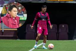 Técnico de Saprissa se deshace en elogios para Michaell Chirinos: “Lo que dice con la boca, lo muestra en sus acciones”