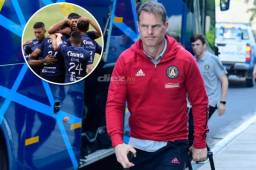 Frank de Boer, técnico del Atlanta United, dice que un empate este martes ante Motagua 'sería un buen resultado' para definirlo en casa.