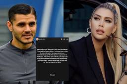 Wanda Nara y Mauro Icardi no son más pareja, tal como lo anunció la propia modelo argentina.