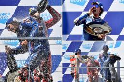 Álex Rins gana en Australia, Marc Márquez vuelve al podio y Pecco Bagnaia es nuevo líder de MotoGP