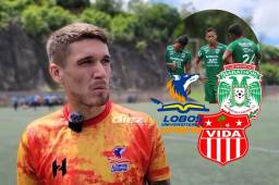 Mathías Techera aún no ha podido debutar con los Lobos de la UPNFM por su conflicto con el cuadro verdolaga. Fotos Alex Pérez.